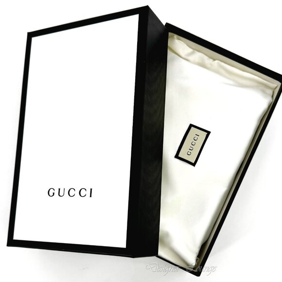 SOLD! NEW GUCCI Interlocking GG Blue Leather Crossbody Wallet On Chain Bag - Picture 14 of 15